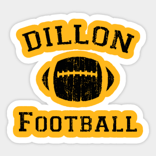 Dillon Football Sticker